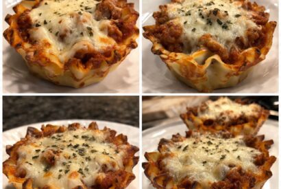 Thumbnail for Air Fryer Lasagna Cups