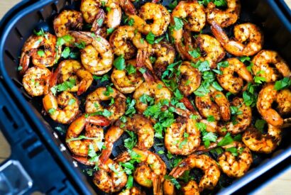 Thumbnail for Easy Air Fryer Spicy Shrimp Recipe