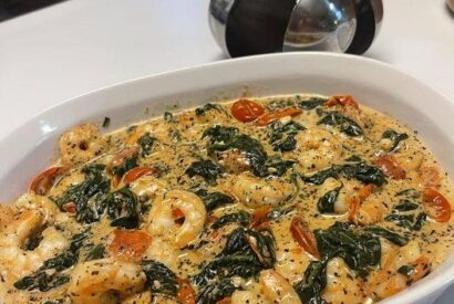 Thumbnail for Creamy Shrimp Delight
