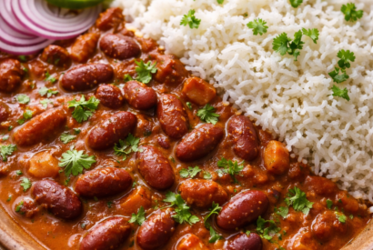 Thumbnail for Rajma Chawal (Kidney Beans with Steamed Rice)