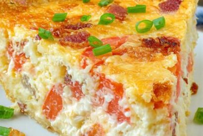 Thumbnail for Savory Bacon Onion Tomato Pie