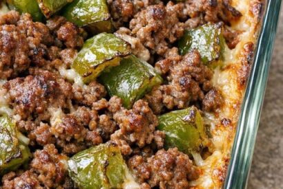 Thumbnail for Ground Beef & Bell Pepper Bake