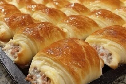 Thumbnail for Cheesy Chicken Crescent Roll-Ups