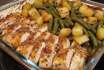 Thumbnail for Garlic Ranch Potatoes with Green Beans