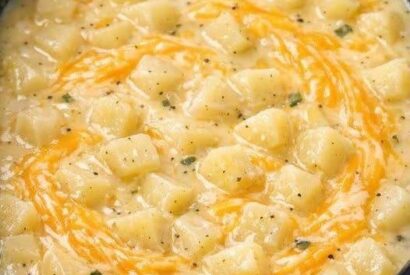 Thumbnail for Cooker Cheesy Hash Brown Soup