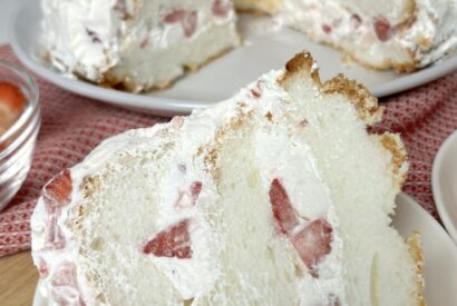 Thumbnail for Strawberry Angel Food Layer Cake
