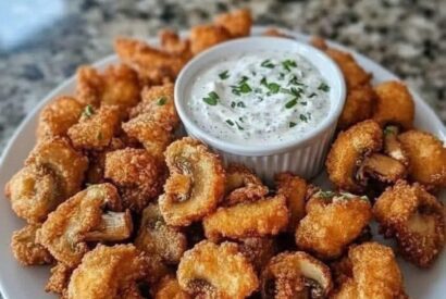 Thumbnail for Crispy Beer-Battered Mushrooms