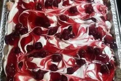 Thumbnail for Cherry Cheesecake Angel Cake