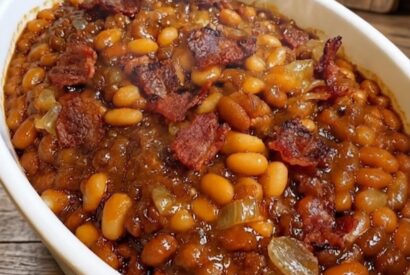 Thumbnail for Southern-Style Baked Beans with Crispy Bacon