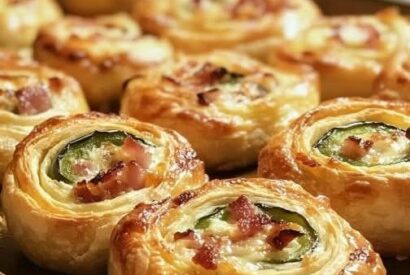 Thumbnail for Jalapeño Bacon Puff Pastry Pinwheels