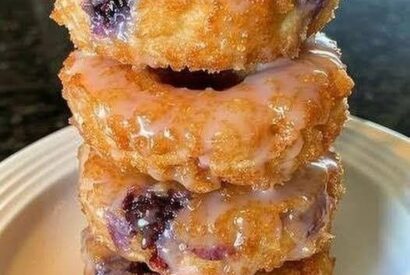 Thumbnail for Zesty Gluten-Free Blueberry Lemon Donuts